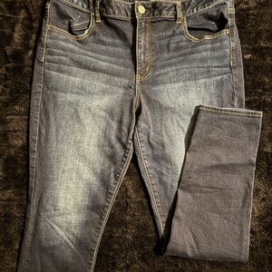 American Eagle Hi-Rise Jegging – Dark Wash – Size 18 Long